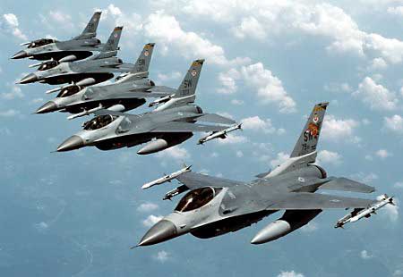 F-16's