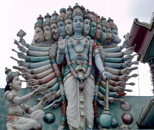 Krishna as Vishnu