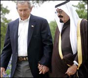 George W. Bush & Prince Abdullah