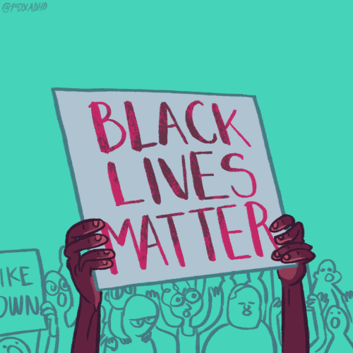 Black Lives Matter sign