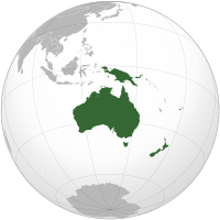 locator map of Oceania