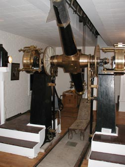 meridian transit telescope, Morrison Observatory, Fayette, Missouri