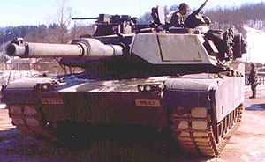 Abrams tank