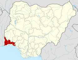 Ogun State in Nigeria