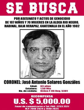 se busca Jose Antonio Solares Gonzales