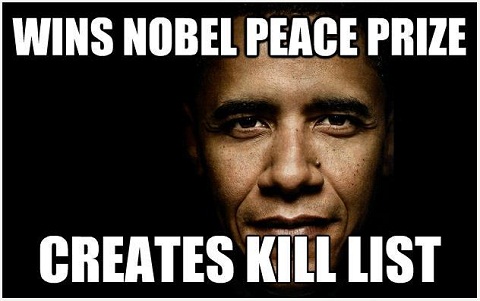 Obama kill list poster