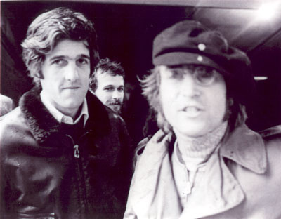 John Kerry with John Lennon