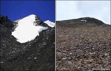 Chacaltaya glacier