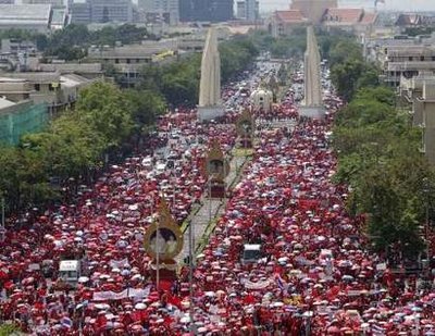 Thai Red Shirt activists
